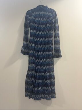 En Saison Lorraine Knit Maxi Dress Long Sleeve Midi